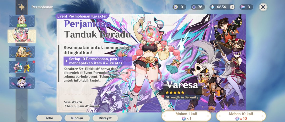 ayumi ✨✨ Joki Genshin, HSR, Wuwa | MT before DM tweet media