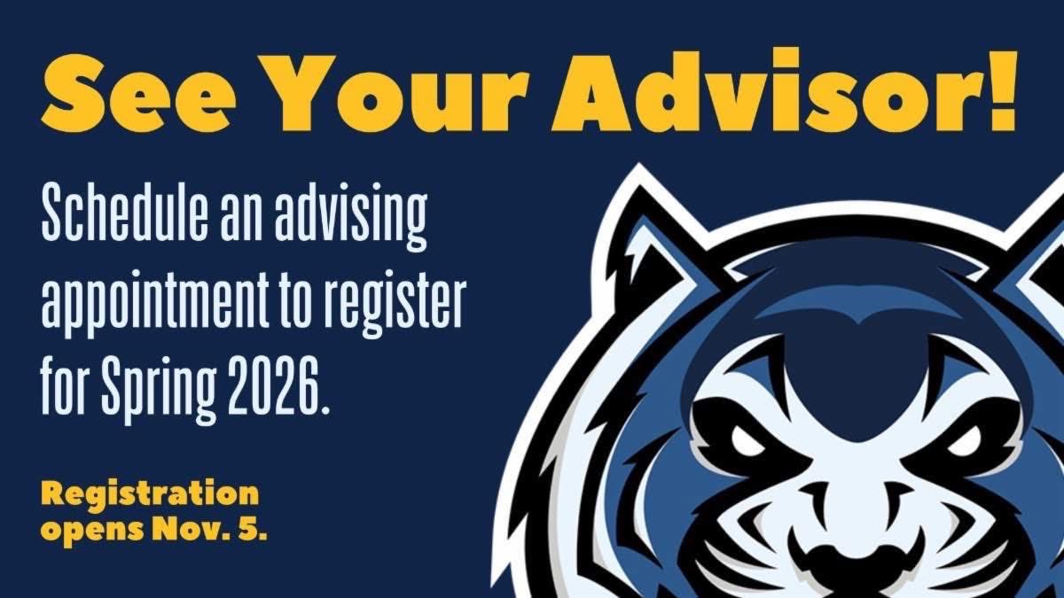LUBlueTigers's tweet image. 📣 See Your Advisor! It’s time to schedule your advising appointment to register for Spring 2026. Don’t wait—registration opened Nov. 5!
 #SpringRegistration #LUMO