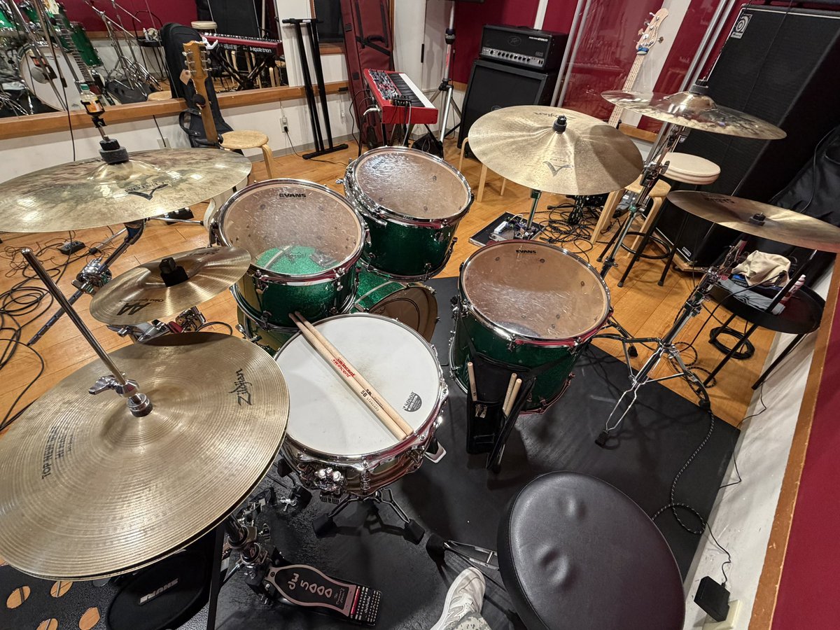 BITDリハーサル初め🥁🥁

アンサンブル楽しい〜〜〜

お楽しみ三昧すぎ！！！！！笑

#BottleInTheDormitory 
#BITD