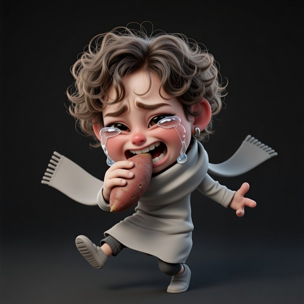 고구마...쪼아요...