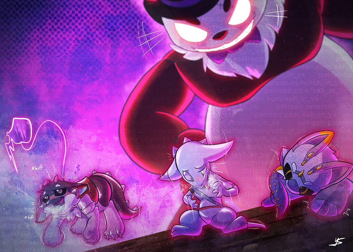 sh_in_ys's tweet image. CW) Get ready before challenging boss monster😈 Or you'll be defeated from Patch🐼
#TFTuesday #TF