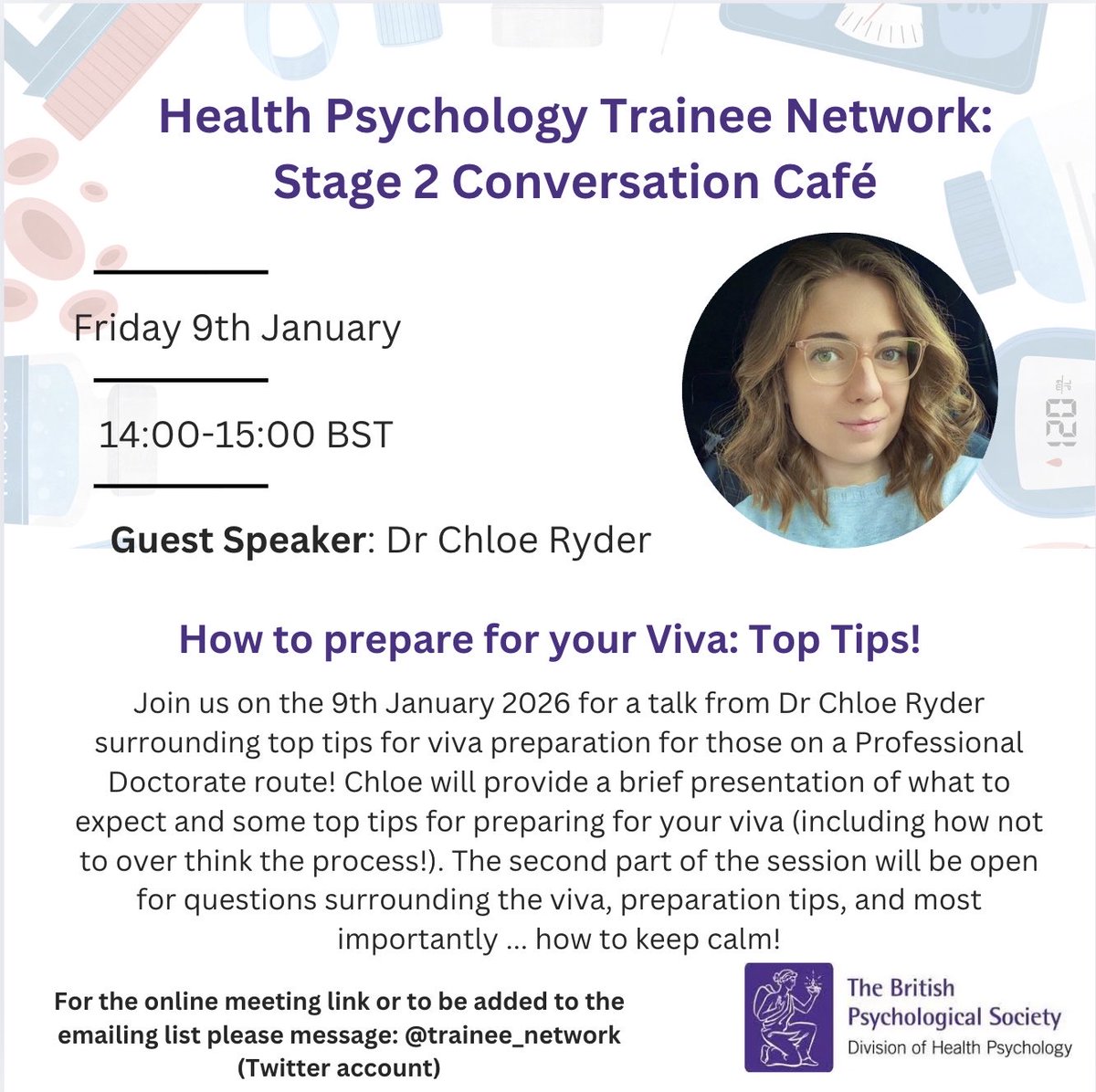 Health Psychology Trainee Network tweet media