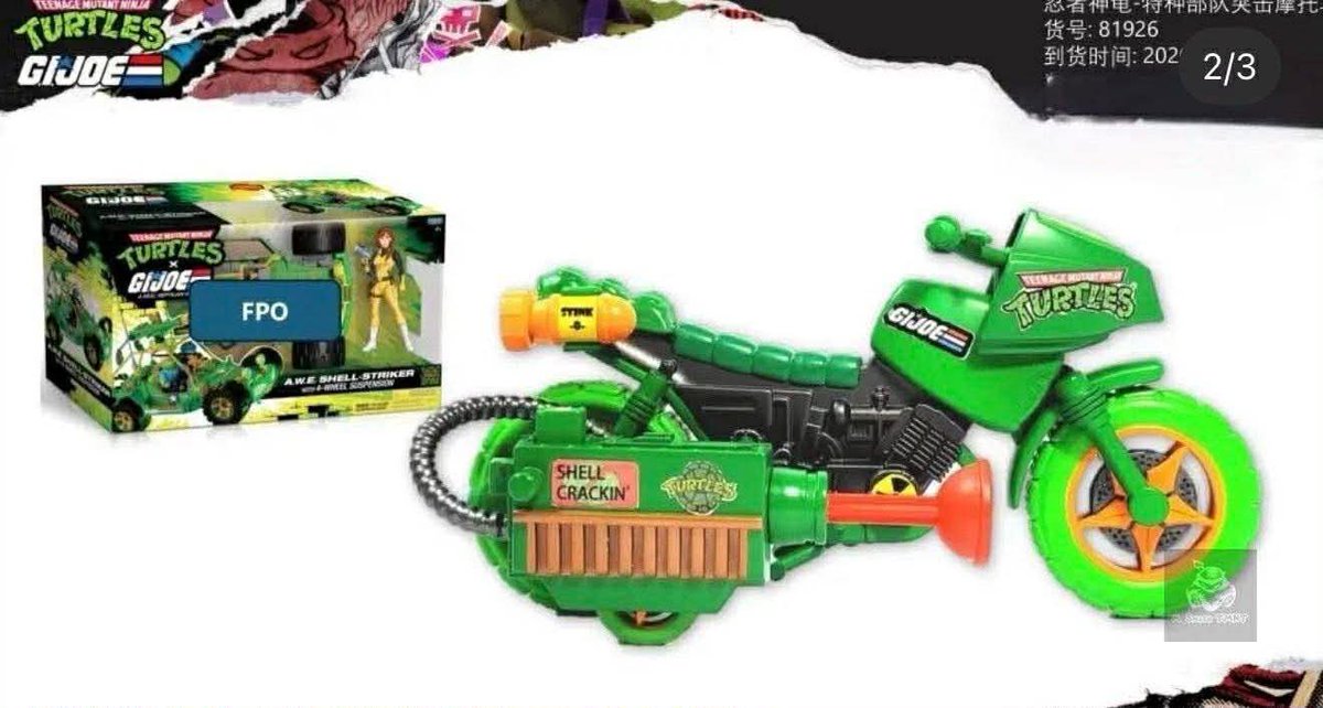 TheFullForce's tweet image. 🐢💥🐢💥🐢💥🐢

Well hot damn!! A possible TMNT/G.I. Joe crossover has leaked all over the internet like a cracked canister of mutagen!! If this is real, I am complete!! No official confirmation yet of course but I am crossing my fingers on this one!!!