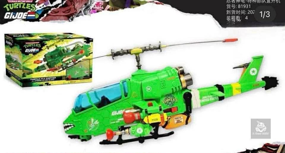 TheFullForce's tweet image. 🐢💥🐢💥🐢💥🐢

Well hot damn!! A possible TMNT/G.I. Joe crossover has leaked all over the internet like a cracked canister of mutagen!! If this is real, I am complete!! No official confirmation yet of course but I am crossing my fingers on this one!!!