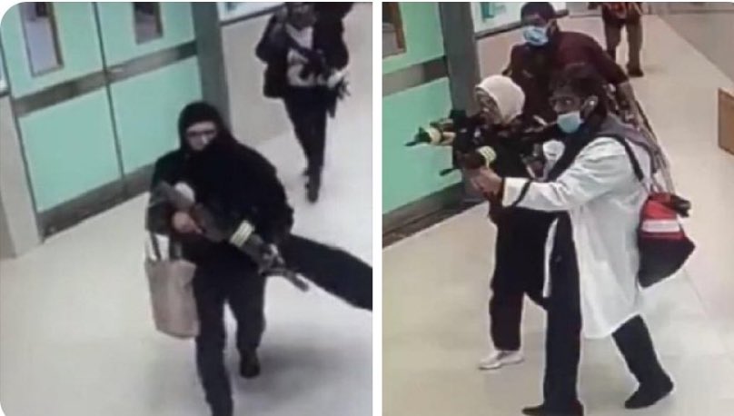 نیروهای تروریستی تا داخل بیمارستان پیش رفتند؛ کار به جایی رسید که پرسنل درمانی خودشان زنگ زدند و درخواست کمک کردند.
بعد، دختربچه‌ای که تا دیروز اوج مبارزه‌اش کشتن سوسک حمام بود، اسپیس می‌گذارد و می‌گوید نیروهای امنیتی «اشتباه کردند» که با موتور رفتند آنجا!
بله عزیزم، حق با توست؛