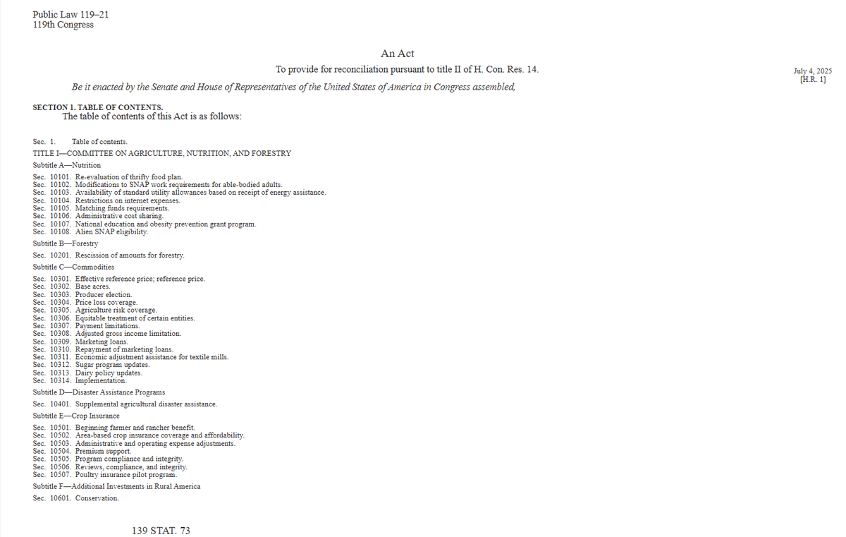 PatternSeeker4's tweet image. At least skim through it.  Don't just rely on talking heads talking points.  congress.gov/bill/119th-con…  #BigBeautifulBill