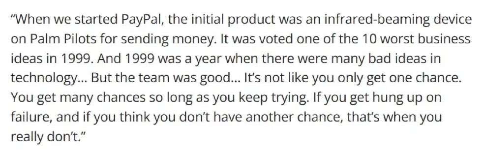 “You get many chances so long as you keep trying.”