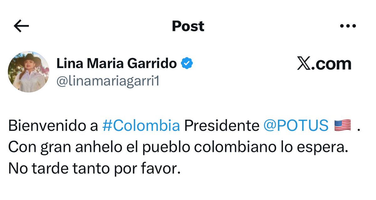 CamiloRomero's tweet image. Lo que hay que ver: la congresista Lina Garrido pidiendo el atropello a su propio país por odio a Petro, presidente legítimo y con vigencia constitucional.  

Esto no es oposición, es irracionalidad y apología al delito.