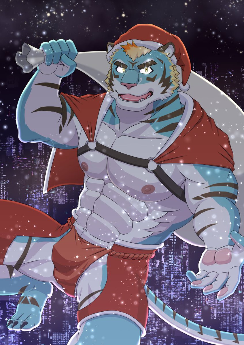 🎅「良い子にしていたか…？」❄️
（大遅刻供養🐯🙏）
#ラブヒロ