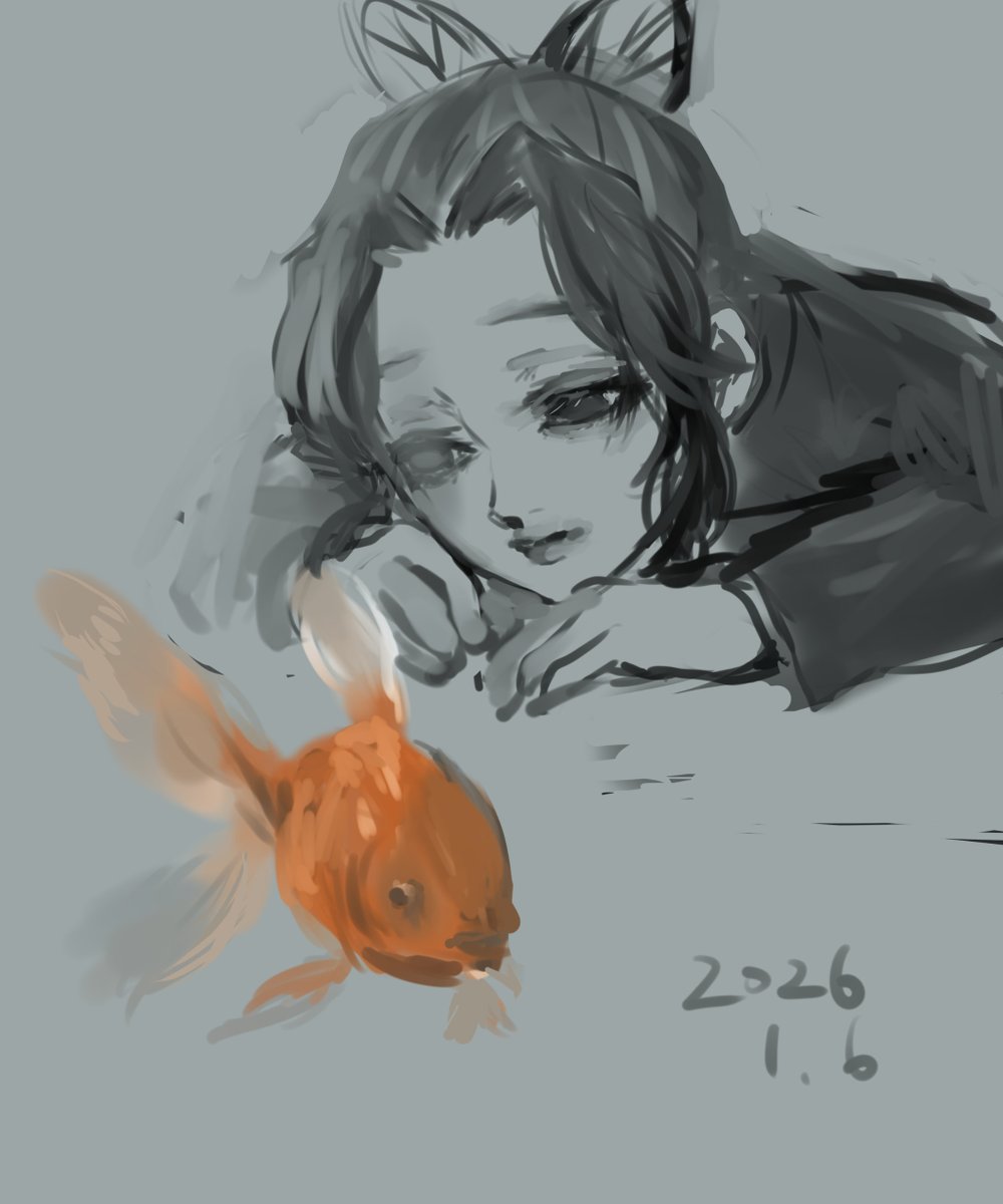 osb_ev669's tweet image. 突然憂鬱な絵を投稿しますが全然元気です
30min