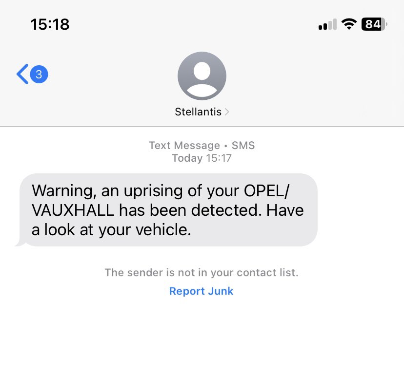 gsmales's tweet image. I didn’t realise a Vauxhall Grandland could become so militant.

#Vauxhall