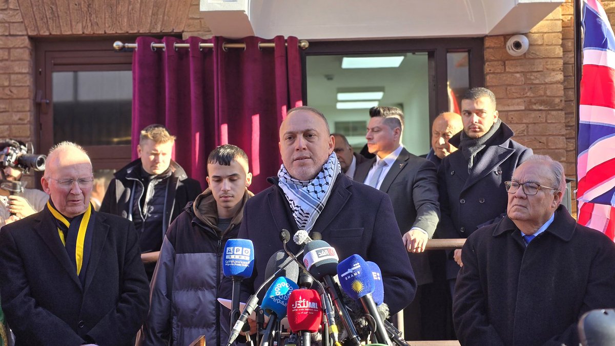 Husam Zomlot tweet media