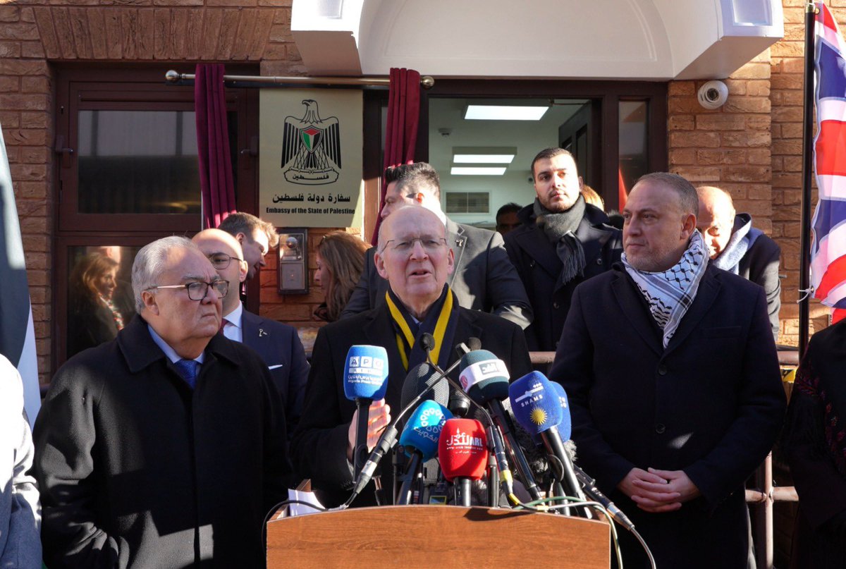 Husam Zomlot tweet media