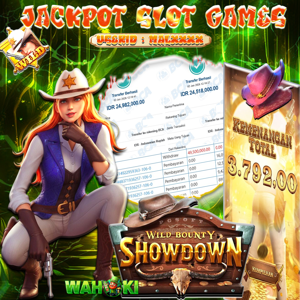 wahoki89's tweet photo. Jackpot Slot lagi di Wild Bounty Showdownn, ayo nikmati kemenangan setiap saatnya di Wahoki !!

#PemersatuBangsa #pontianakmedia #jakartakeras #wahoki #slotgacorhariini #hokky1668 https://t.co/kdchMArQhk