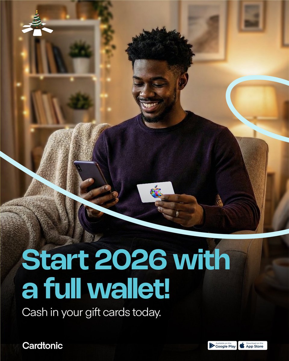 cardtonic's tweet photo. Your new year plans will hit harder with a full wallet.😌
#Usecardtonic #sellgiftcard #extracash https://t.co/kIzpZ80CwX