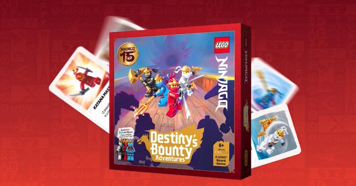 NEW look at an upcoming NINJAGO 15th anniversary board game! Will