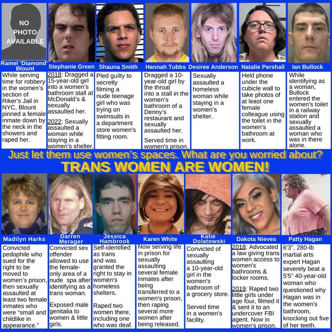 its_The_Dr's tweet image. They need to get some Mental Health Professionals! We have a serious issue with people wanting to be women and killing people. Unfortunately they ruin their lives and others.