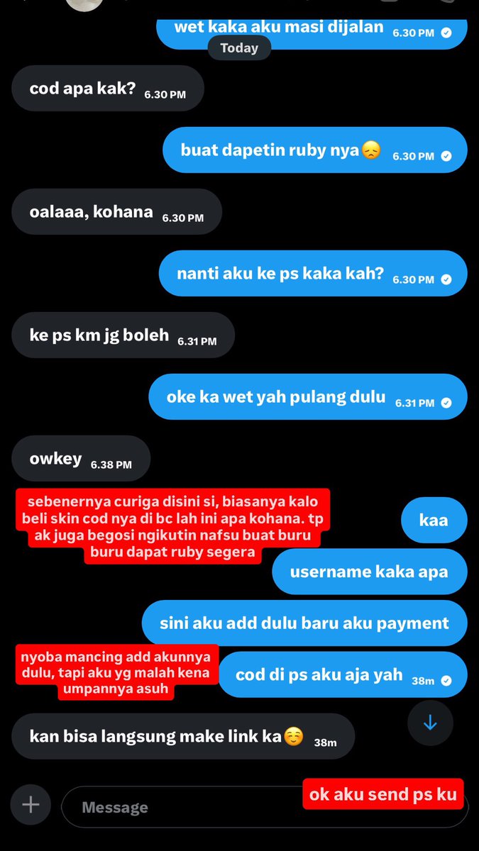 kiykle's tweet image. PENIPU‼️
ini akun scam @yyayayayarw4v sekarang akunnya uda hilang! fuck!

JANUARI J NYA APA? janco
ga berkah idup lu bangke #penipu #akunscam #penipuan #awaspenipu