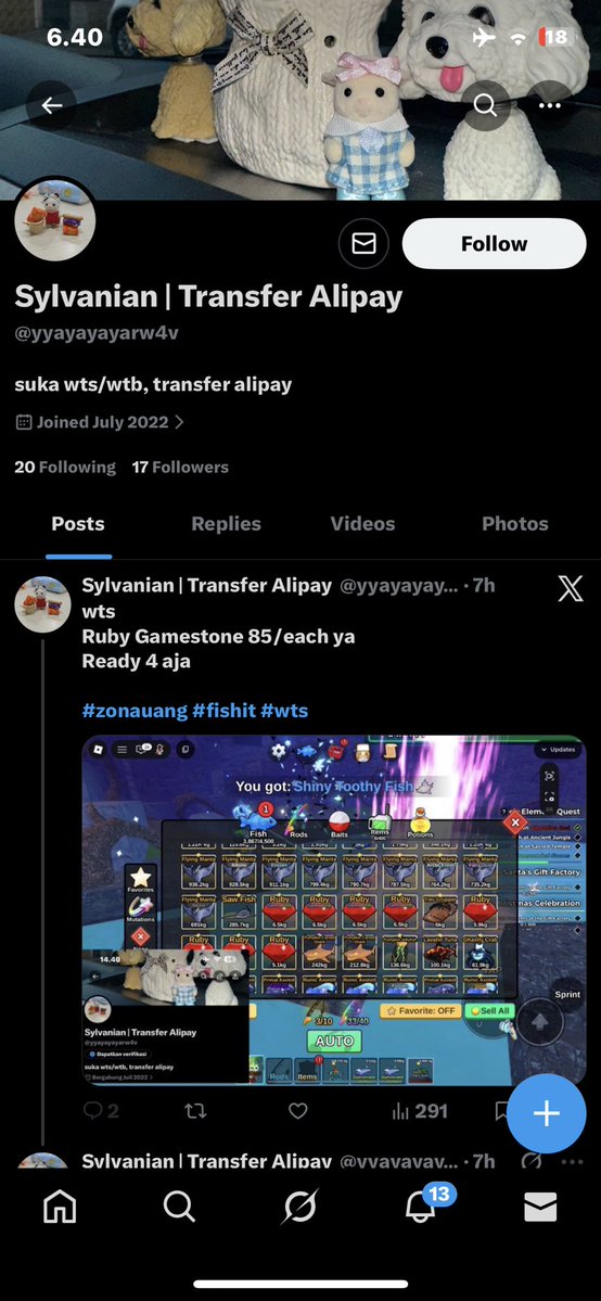 kiykle's tweet image. PENIPU‼️
ini akun scam @yyayayayarw4v sekarang akunnya uda hilang! fuck!

JANUARI J NYA APA? janco
ga berkah idup lu bangke #penipu #akunscam #penipuan #awaspenipu