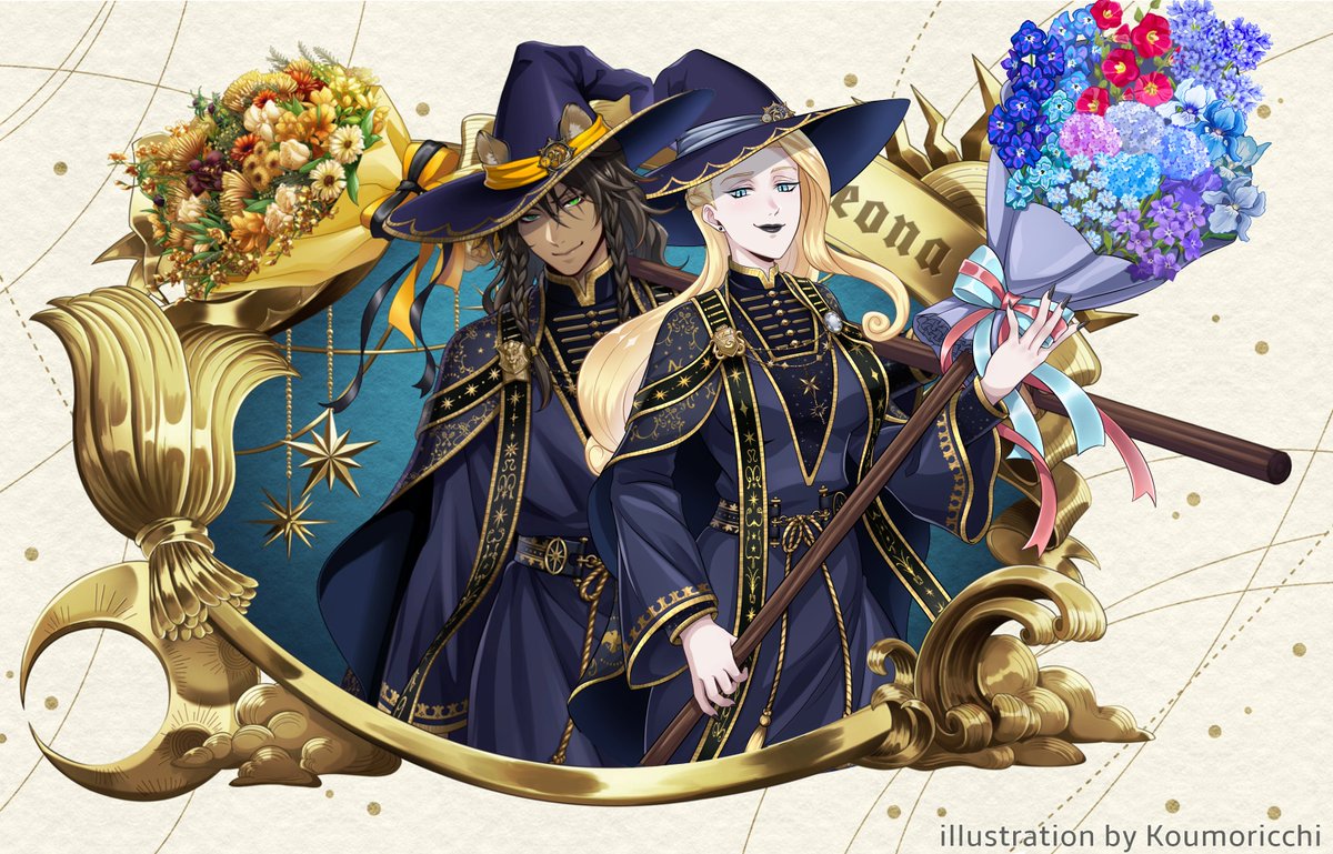 ※ [fake announcement] 
To celebrate my birthday,

Birthday Bloom Vivia L'abisso Showcase is now available on Koumoricchi!

🦁 Featured character card 🌊
SSR Vivia (Birthday Bloom) ft. Leona Kingscholar

#twstoc #twstdream