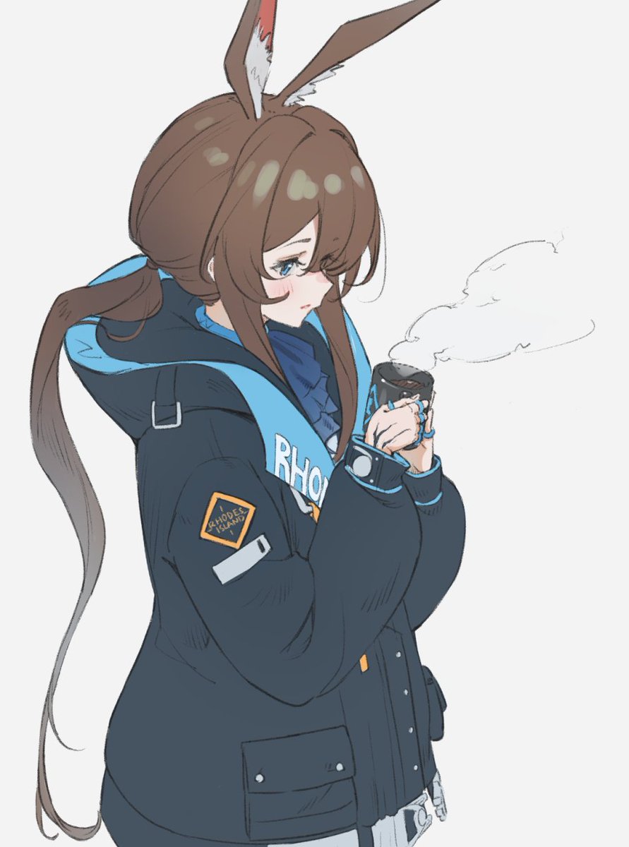 休憩中のアーミヤ