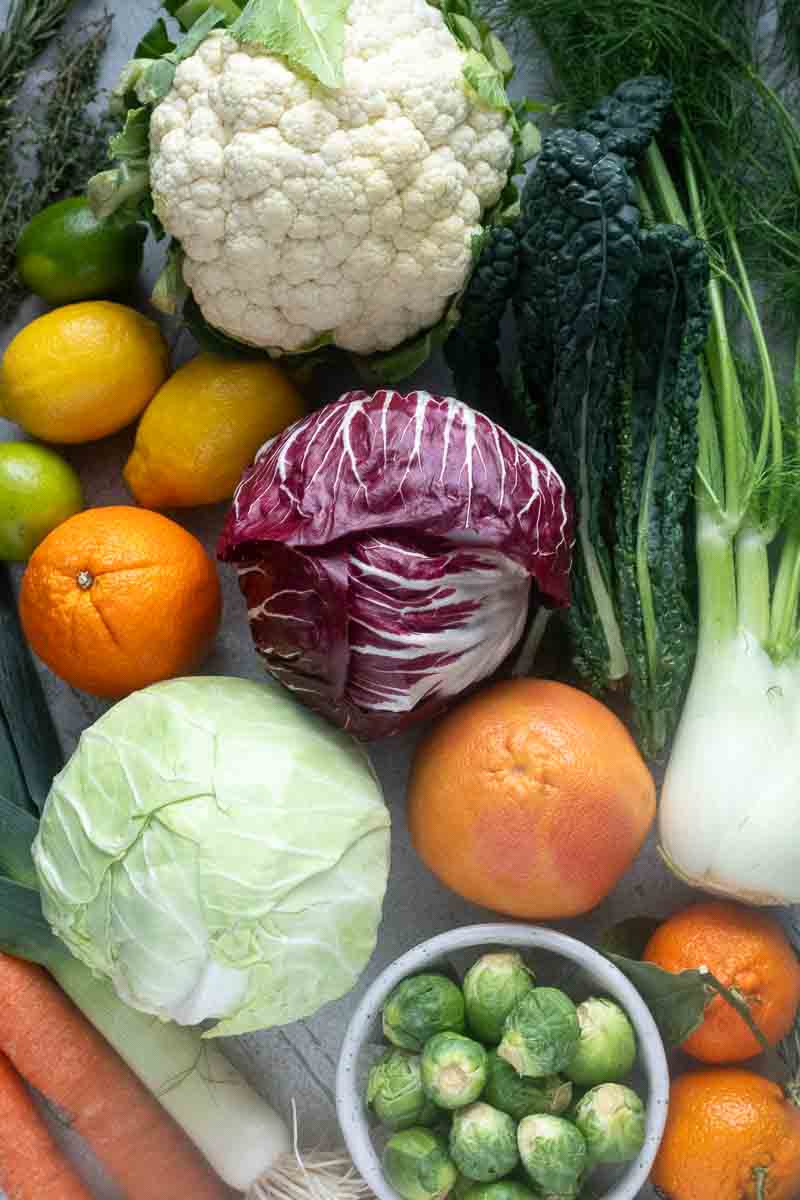 If you're wondering what's in season in January, this January Seasonal Produce Guide is the perfect resource! It includes a list of in-season produce and a variety of recipes to utilize it! #winterproduce #eatseasonal flavorthemoments.com/january-season…