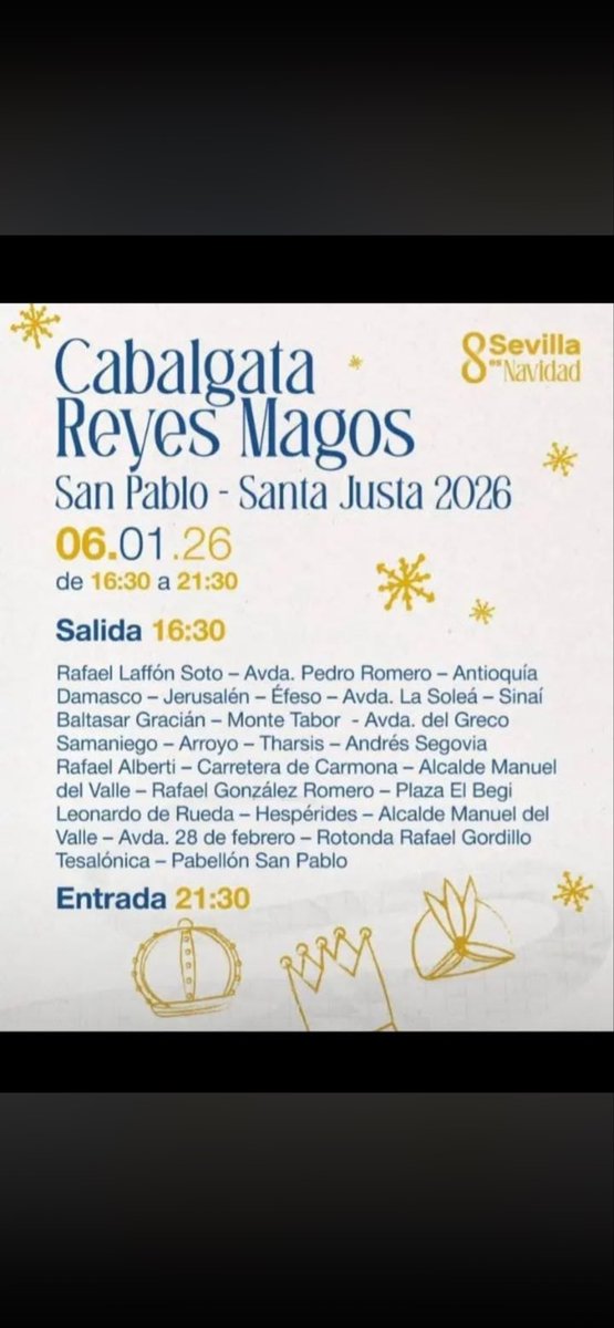 olgacon_o's tweet photo. @espmacapz @hdad_sanpablo @Ayto_Sevilla https://t.co/x6oyOcnewA