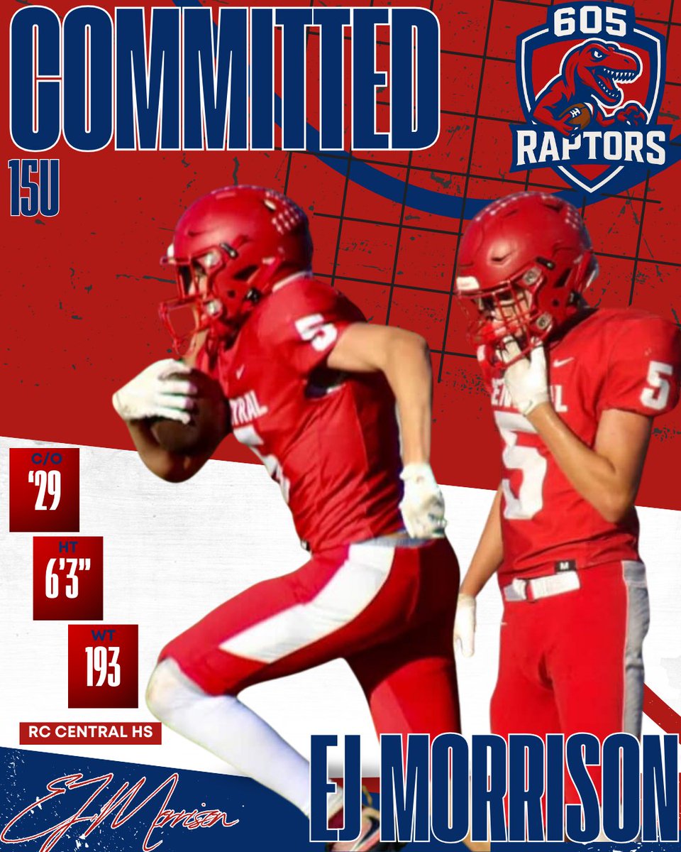 605 Raptors Football tweet media