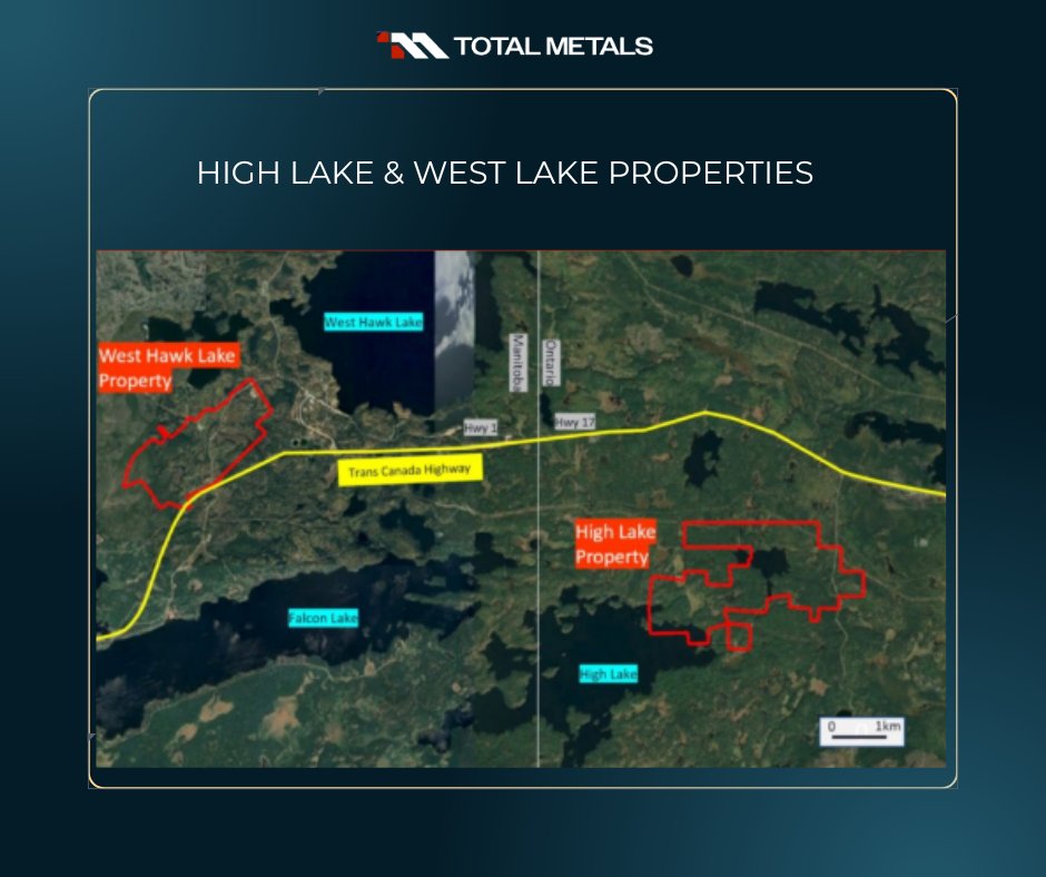 totalmetalscorp's tweet image. $TT.V: Two high-grade projects. One district-scale gold strategy.
High Lake + West Hawk Lake = strong grades, excellent metallurgy &amp;amp; shared infrastructure advantages.

#GoldMining #OntarioMining #Exploration