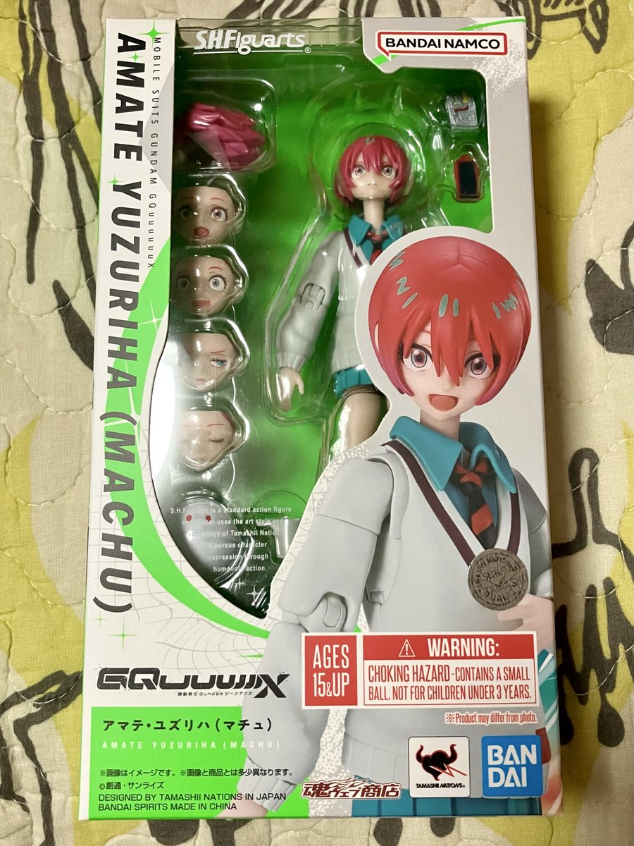 去年開けそびれた フィギュアーツのマチュを開けました #GQuuuuuuuX