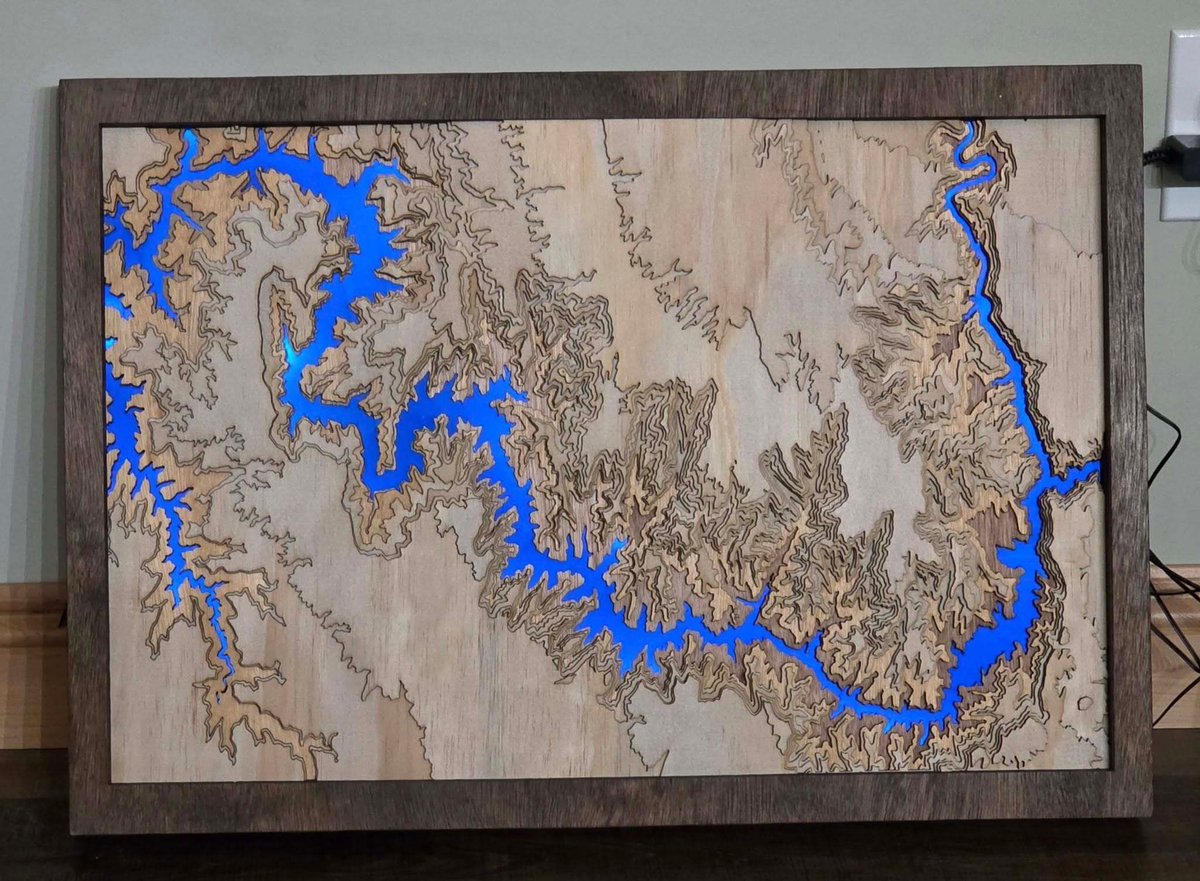 Laser Map Maker Official tweet media