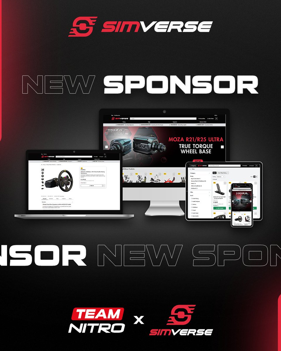 ALARM 2026 ändert sich ein Detail auf unserem Trikot! 🙌

@simverseshop ist der neue SimRacing- und FlightSim-Fokusstore der Pro Gamers Group, mit Caseking-Logistik im Hintergrund und 100 % Simulation im Vordergrund! 🔥