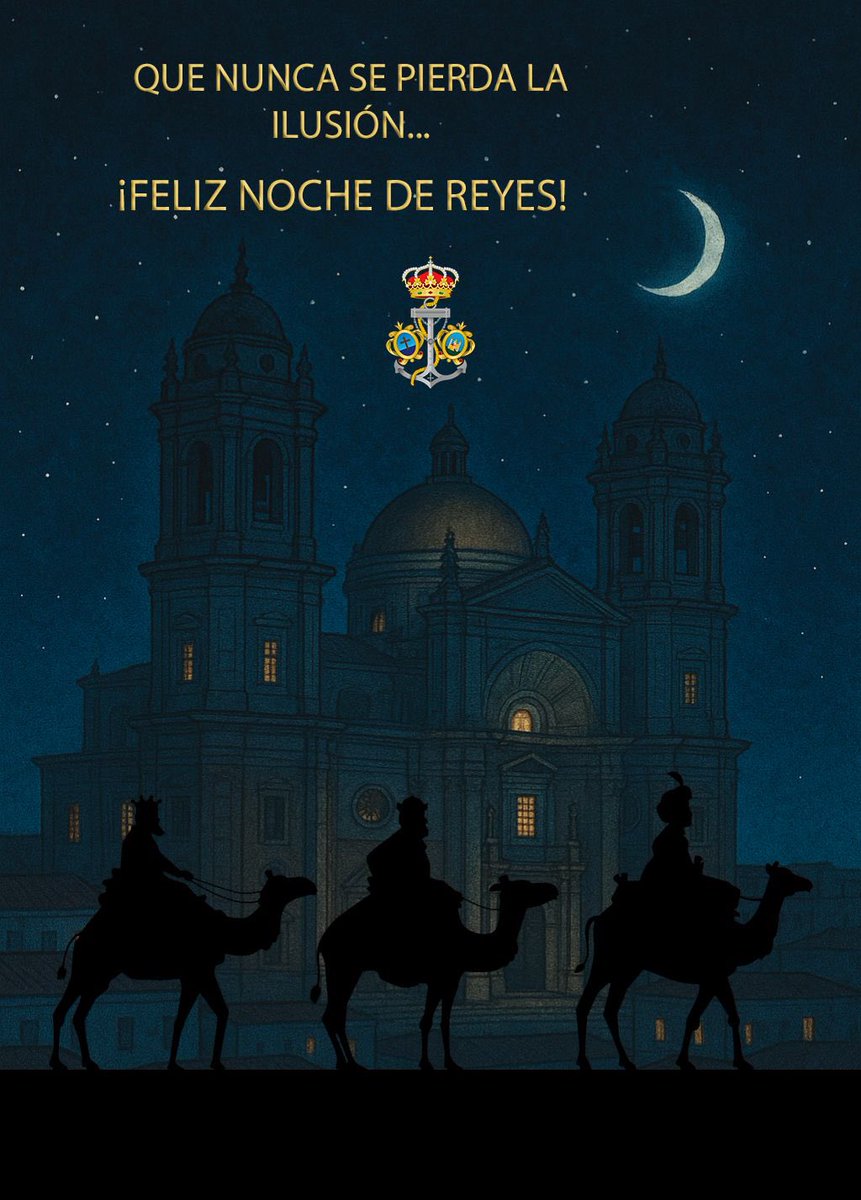 💫 Que la magia de esta noche de Reyes ilumine tus sueños…

Desde Rosario de Cádiz, os deseamos una ¡𝐅𝐞𝐥𝐢𝐳 𝐧𝐨𝐜𝐡𝐞 𝐝𝐞 𝐑𝐞𝐲𝐞𝐬! 🐫👑🎁