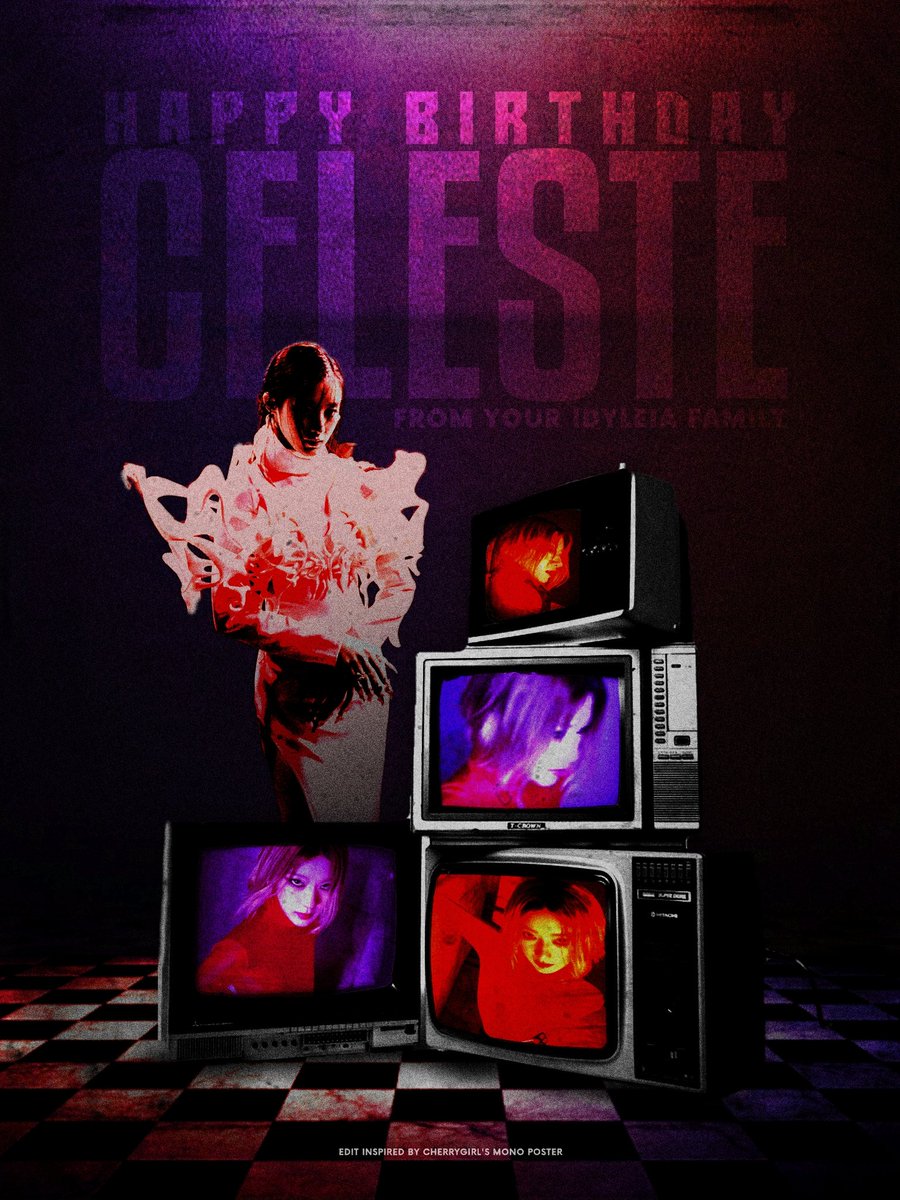 IDYLEIA's tweet image. ㅤ

     [ 𝗧𝗩: 𝗢𝗡 ]  𝗖𝗛𝗔𝗡𝗡𝗘𝗟 𝟭𝟬𝟲

     Happy Birthday, CELESTE!
     From your IDYLEIA Family

     #CELESTE #𝕴𝐃𝐘𝐋𝐄𝐈𝐀

ㅤ