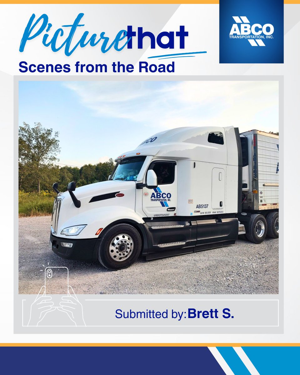 👀 Side profile appreciation post!
What part of a rig makes you do a double take on the highway?

📧 ABCO drivers, send your pic to socialmedia@driveabco.com and don’t forget to include picture location, your tractor number and driver code in the email.