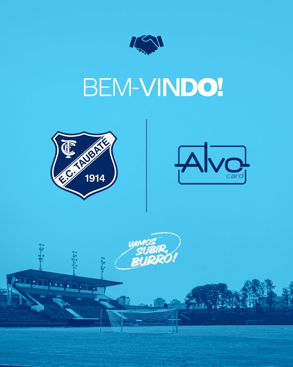 ectaubate's tweet image. É com grande prazer que anunciamos a @alvocardoficial como nova patrocinadora do Esporte Clube Taubaté para a disputa da Série A2 do Campeonato Paulista!

Obrigado pela confiança! #OrgulhoDeSerTaubaté