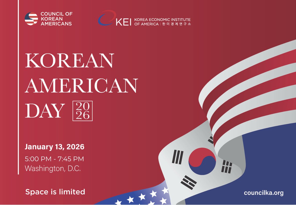 Korea Economic Institute of America (KEI) tweet media