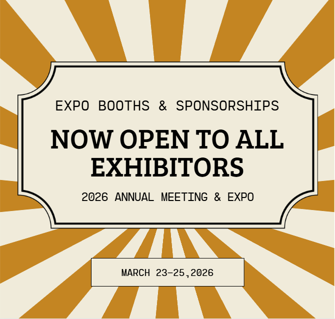 Registration is NOW OPEN to ALL Exhibitors!
Members + Non-Members — the 2026 ICA Annual Meeting &amp; Expo floor is officially open for booth registration.

Click Here to Register: loom.ly/j13xAF8