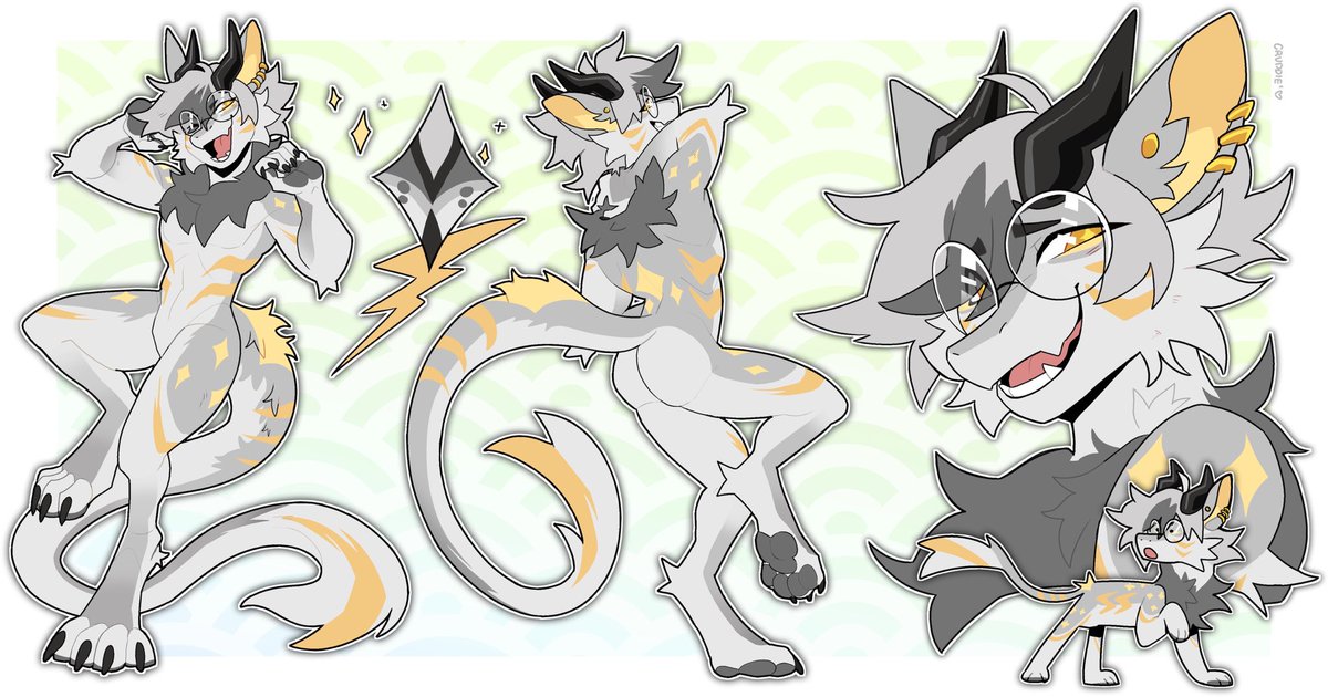 Fluffy derg ✨💛
Comm for <a href="/CatGloopy/">GloopyCat</a> 🧡