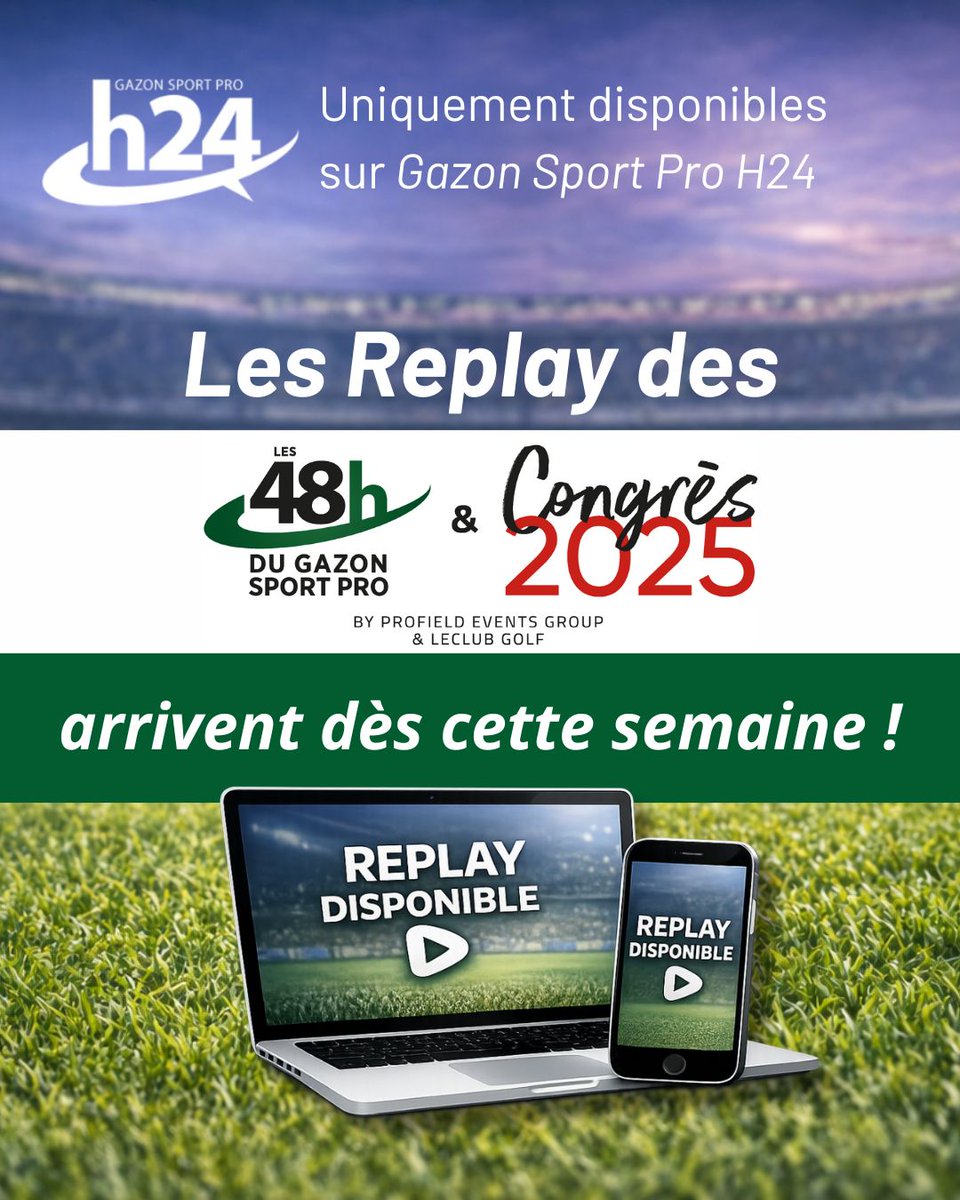 Gazon Sport Pro H24 tweet media