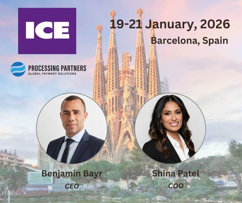 ProcessingPtnrs's tweet image. Looking forward to connecting with potential merchants at ICE 2026 in Beautiful Barcelona 🇪🇸

Drop us a message and let's explore new opportunities for scalable, cross-border payment solutions!

#Ice2026 #IceBarcelona #PaymentSolutions #CrossBorderPayments