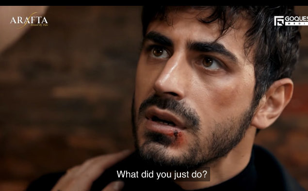Tasnim860397575's tweet photo. Now he won’t shout at her anymore 
Now he knows she can beat him too 😭😭😭
🤣🤣🤣🤣
#Arafta #MerTeş https://t.co/DBcMqP5zGh