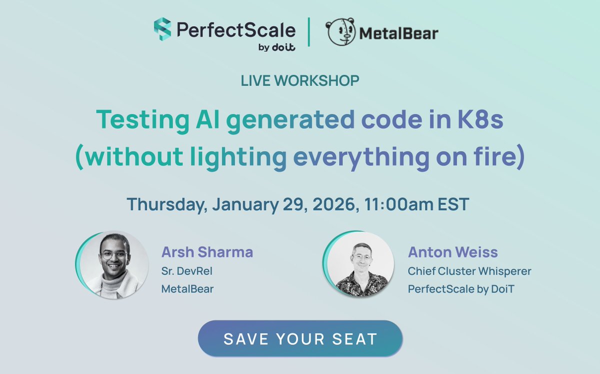 PerfectScale by DoiT tweet media