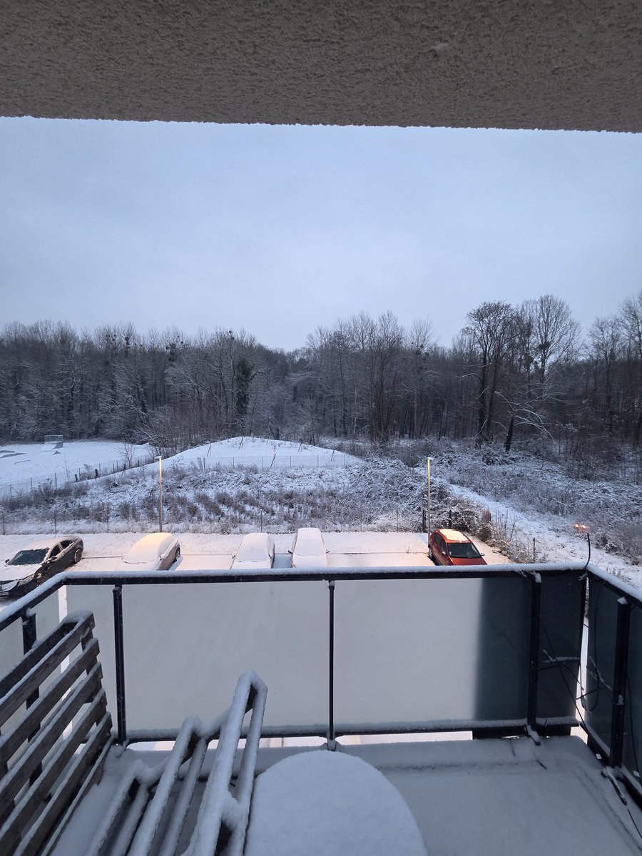 J'aime la neige, cette ambiance est ouf 😍