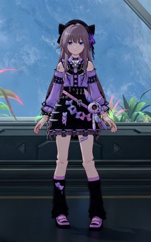 hourlyherta's tweet image. herta from the “saccharine lash-out” mod !!