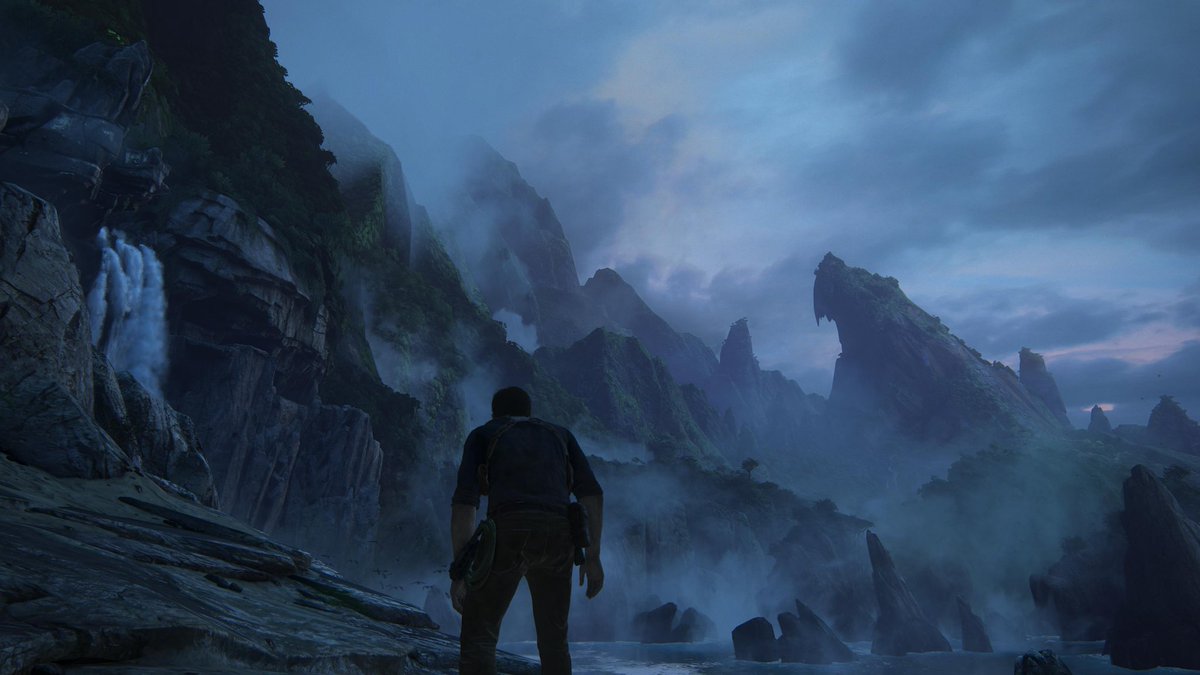mrpyo1's tweet photo. Uncharted 4 is 10 years old this year... looking like this on a PS4 😳 https://t.co/3hWikx7R7P