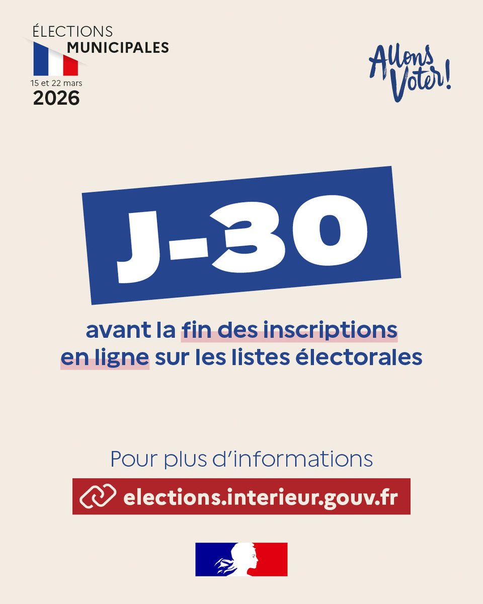 Image de Préfet du Gers - #Municipales2026 | Etes-vous bien inscrit sur les listes électorales ?

Si ce n’est pas le cas, vous