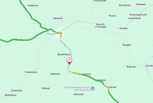 Traffic Scotland tweet media