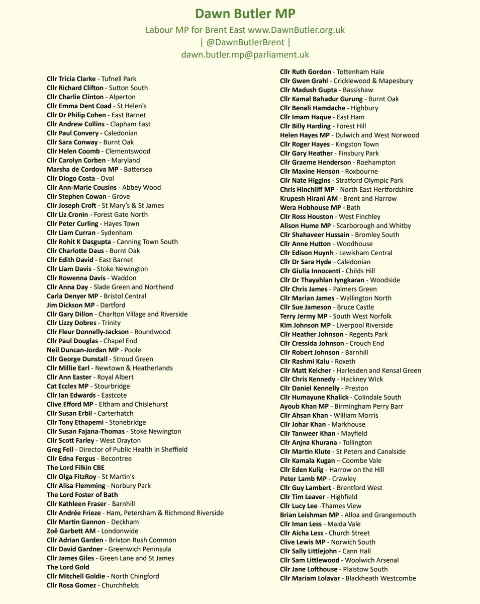 Dawn Butler ✊🏾💙 tweet media