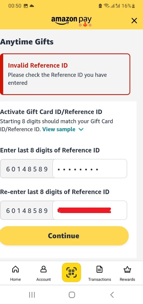 i_assess's tweet photo. @rupeesmedia Hey Amazon, what is this?? Please answer my amazon gift card is not working...please sort this out? https://t.co/LpYbB9jiat